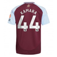 Aston Villa Boubacar Kamara #44 Replica Home Shirt 2024-25 Short Sleeve